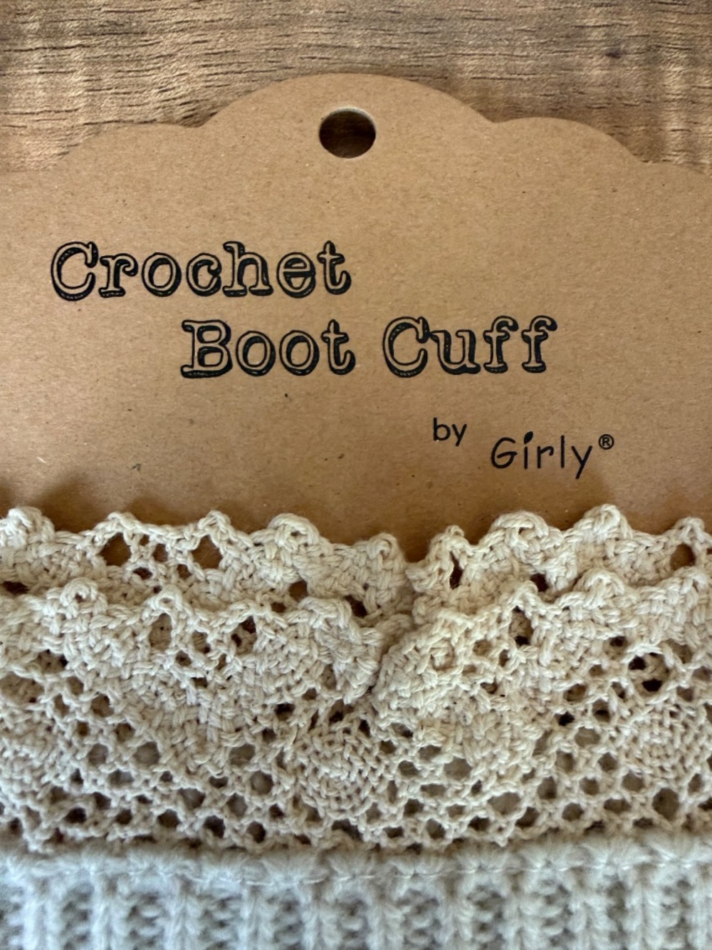Soft Ruffle Boot Cuffs - Picture 3 of 5